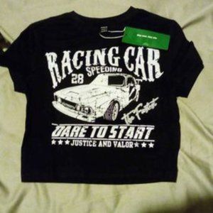 Teens Shirt "Racing Car Dare To Start"
